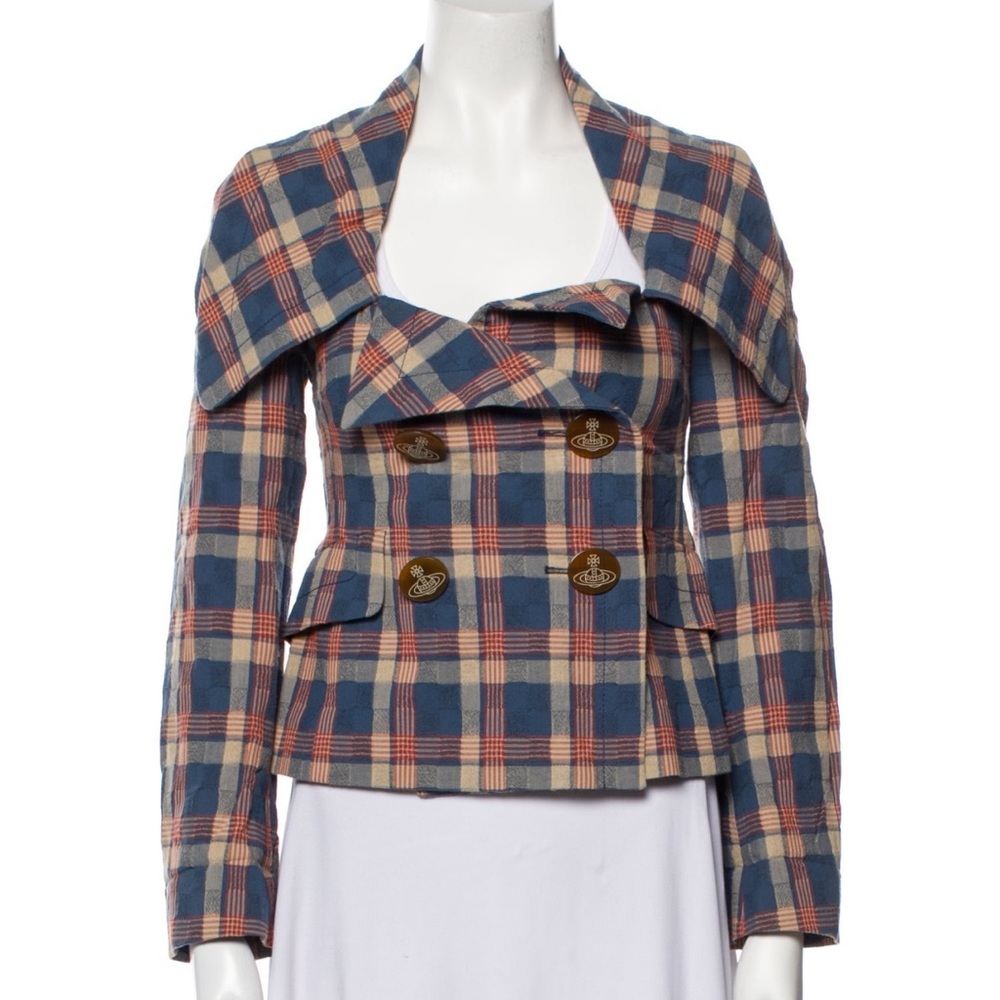 Vivienne Westwood jacket plaid print blazer Red Label Japan Exclusive